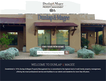 Tablet Screenshot of dunlap-magee.com